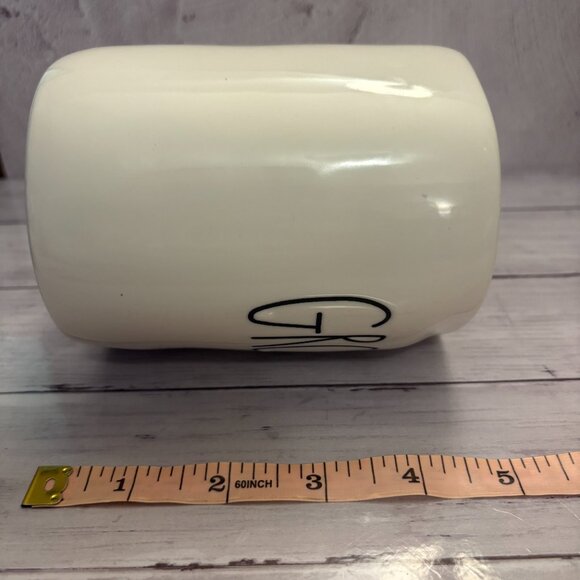 Rae Dunn Artisan Collection by Magenta GROOM White Black Large Mug (SKU: 221MI) - Picture 8 of 8